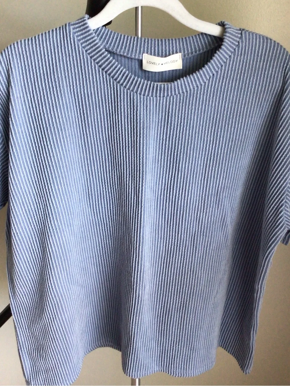 NWT Lovely Melody Two-piece Set Top and matching shorts